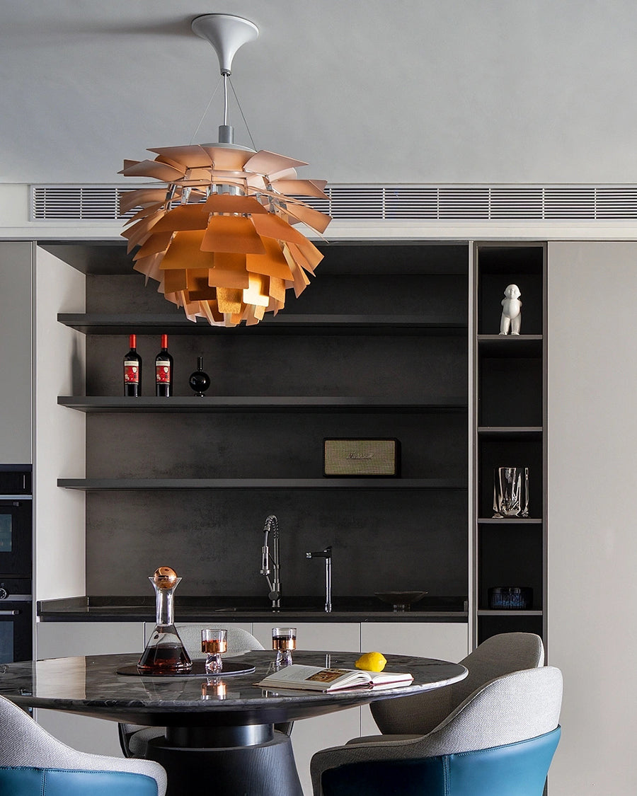 19 Inch Pinecone Pendant Light