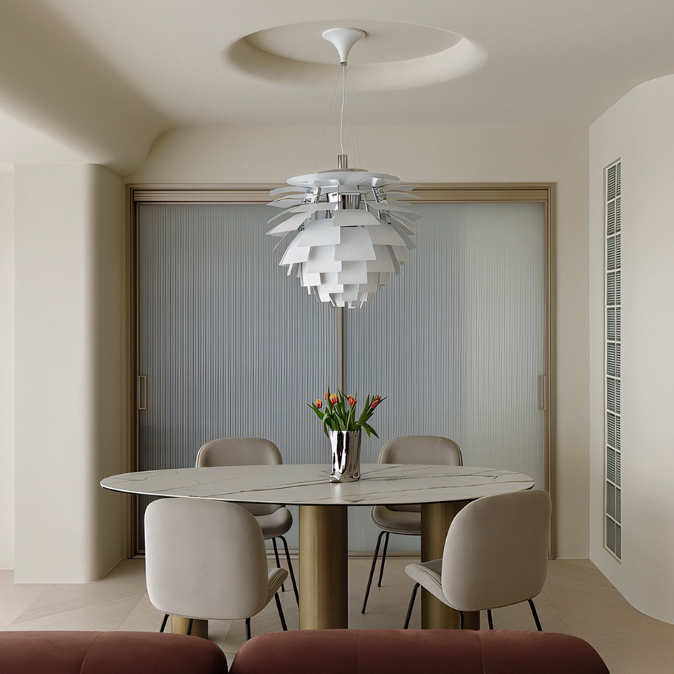 19 Inch Pinecone Pendant Light