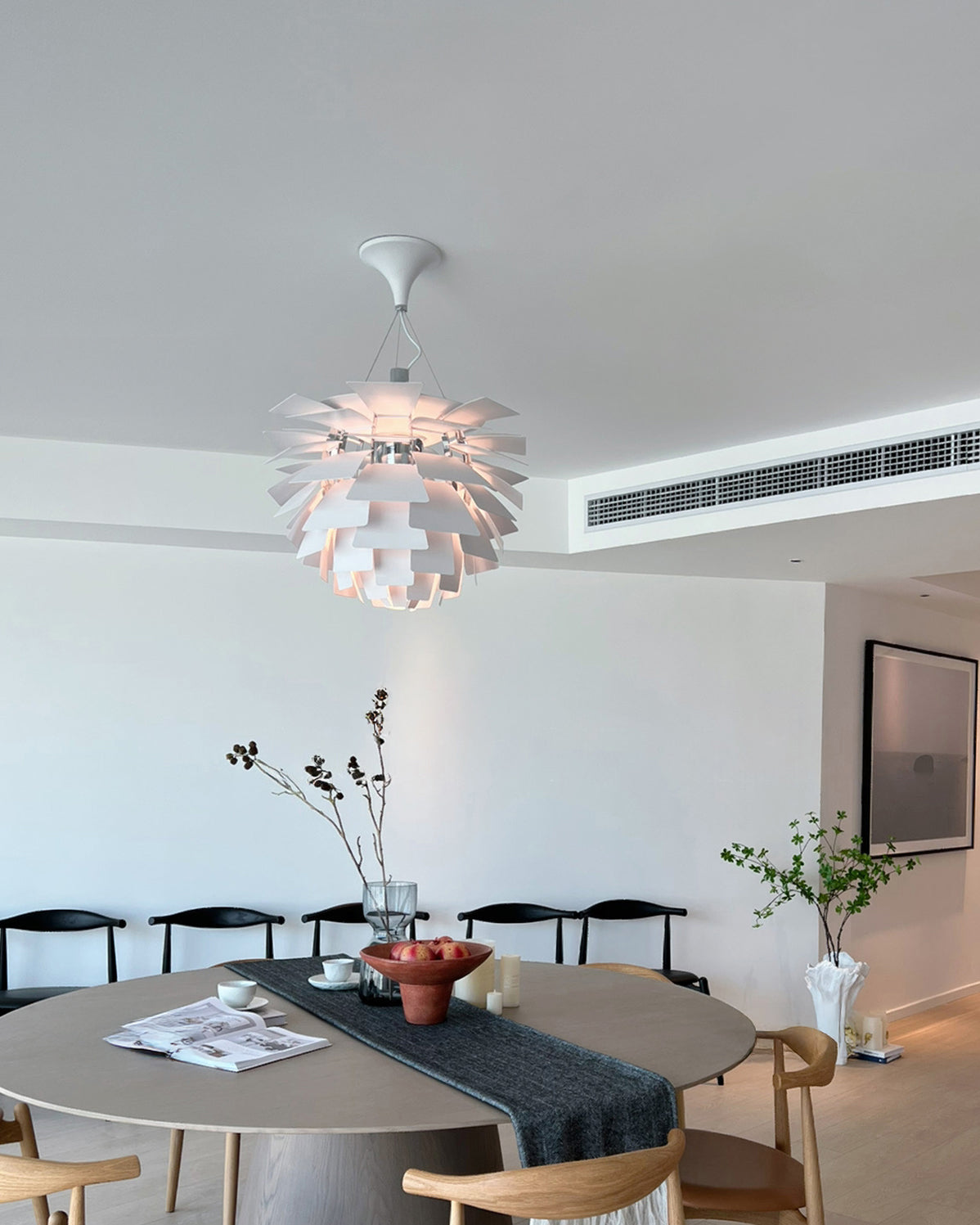 19 Inch Pinecone Pendant Light