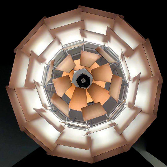 19 Inch Pinecone Pendant Light