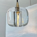 4 Inch Clear Crystal Cube Pendant Light – Cubice