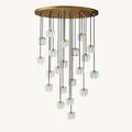 47 Inch Clear Crystal Cube Cascading Chandelier – Cubice