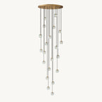 47 Inch Clear Crystal Cube Cascading Chandelier – Cubice