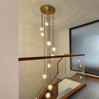 24 Inch Amber Crystal Cube Cascading Chandelier – Cubice