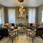 24 Inch Seeded Glass Raindrop Chandelier - Soltaire