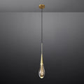 5 Inch Teardrop Glass Pendant Light – Meteor
