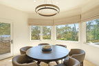 31 Inch Oak Ring LED Chandelier - Grace
