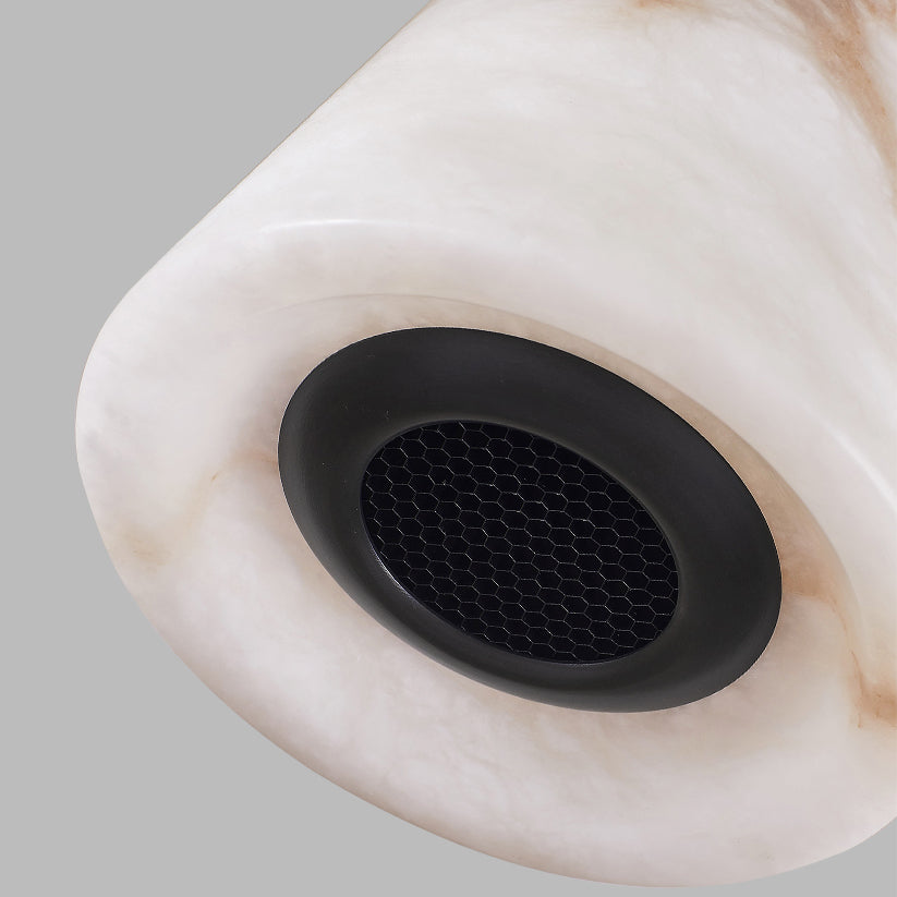 16 Inch Cloche Alabaster Pendant Light - Bloom