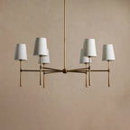 107 cm Fabric Shade Chandelier - Rhodes