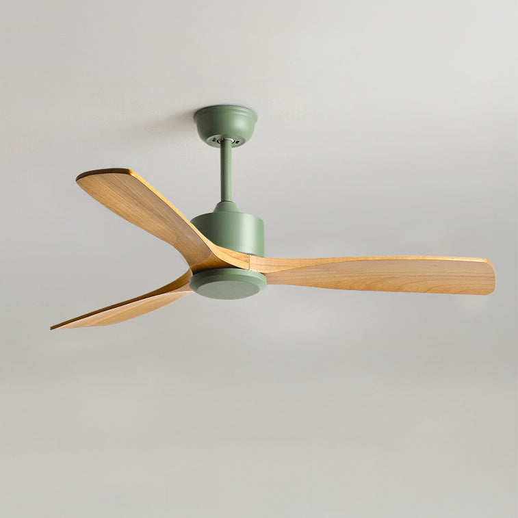 52 Inch Three Oak Blade Quiet Ceiling Fan - Timberline