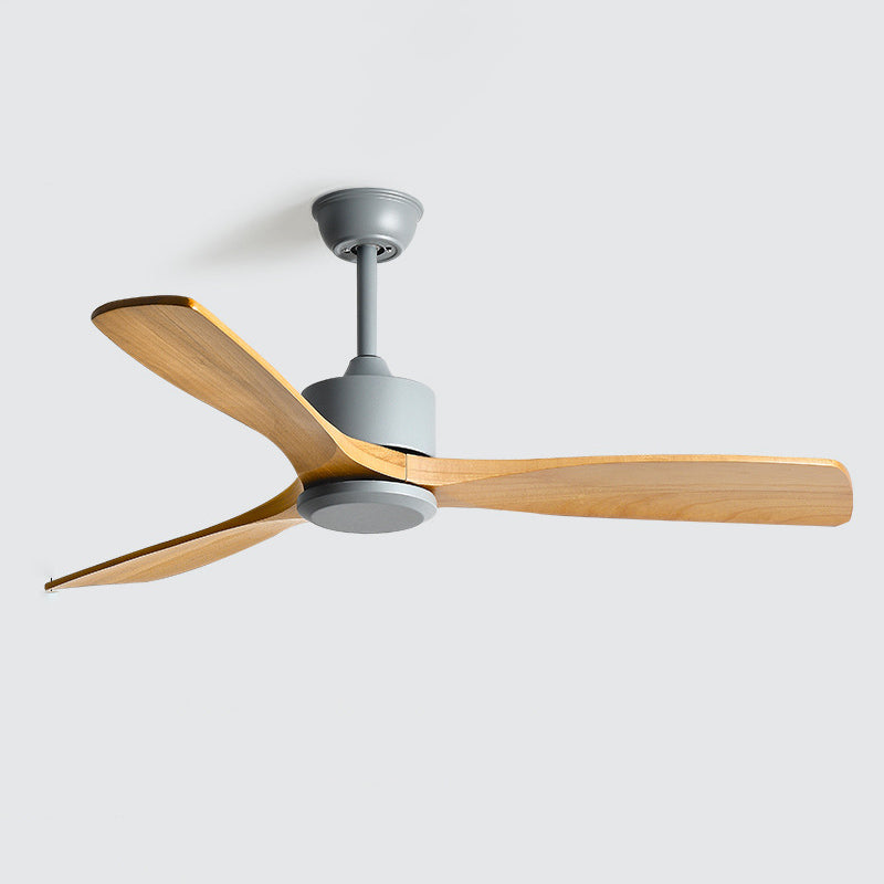 52 Inch Three Oak Blade Quiet Ceiling Fan - Timberline