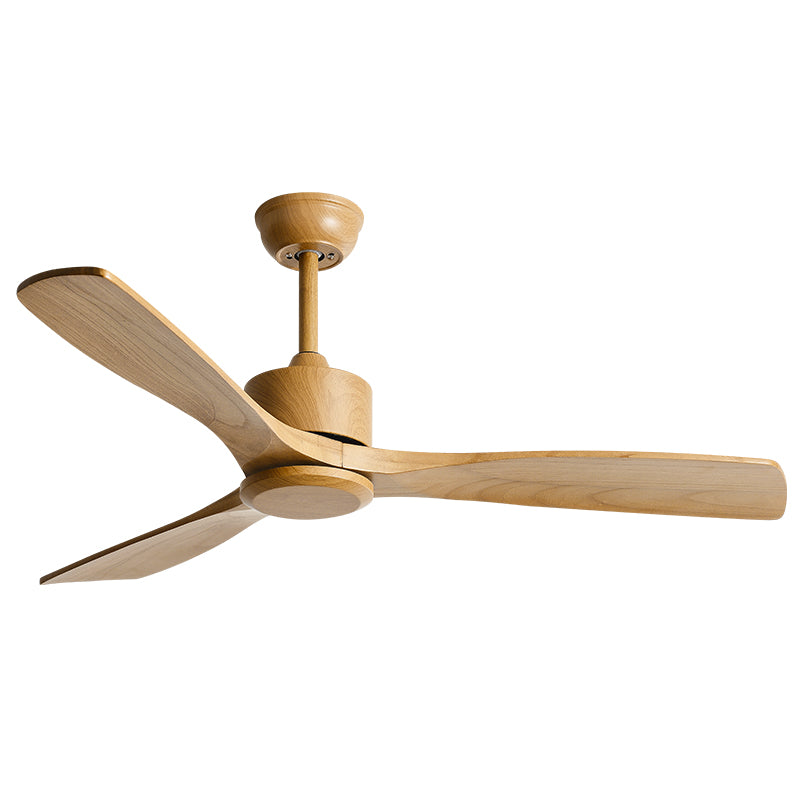 52 Inch Three Oak Blade Quiet Ceiling Fan - Timberline