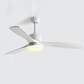 42 Inch Three Wood Blade Quiet Ceiling Fan with Dimmable Light - Timberline