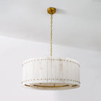 37 Inch Alabaster Round Chandelier - San Marco