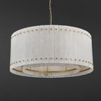 37 Inch Alabaster Round Chandelier - San Marco