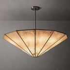 60 Inch Umbrella Alabaster Chandelier - Lucette