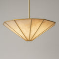 48 Inch Umbrella Alabaster Chandelier - Lucette