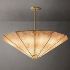 60 Inch Umbrella Alabaster Chandelier - Lucette