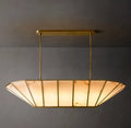 74 Inch Umbrella Linear Alabaster Chandelier - Lucette