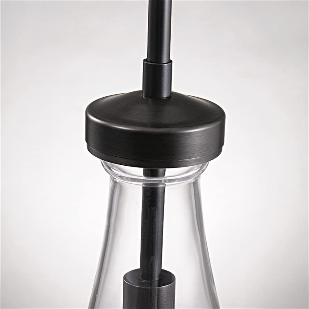 5 Inch Raindrop Glass Rod Pendant Light – Lachryma