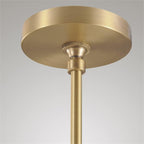 5 Inch Raindrop Glass Rod Pendant Light – Lachryma