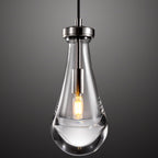 Raindrop Glass Pendant Light – Ava