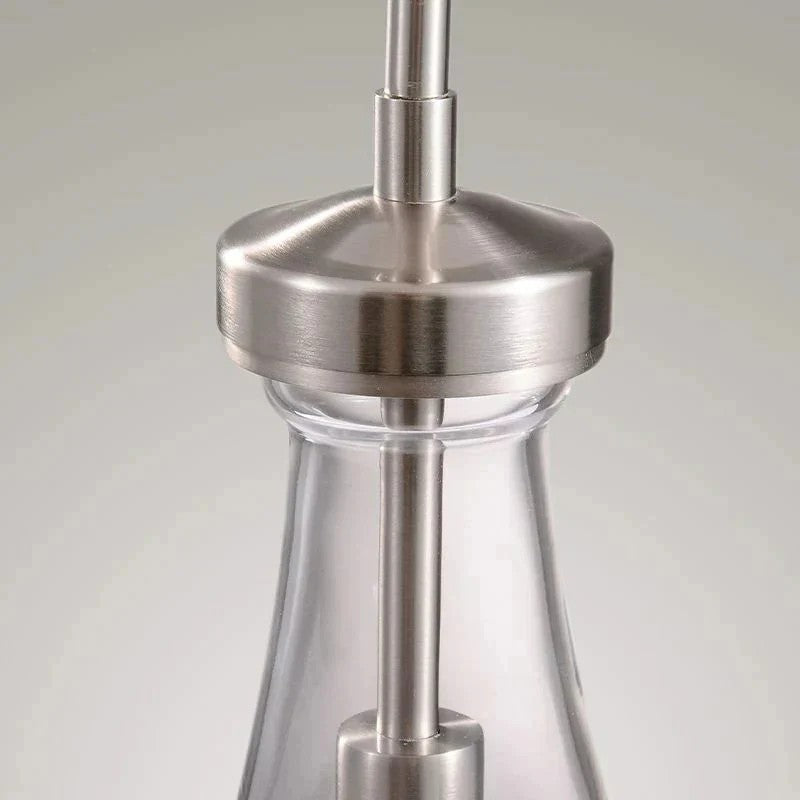 5 Inch Raindrop Glass Rod Pendant Light – Lachryma