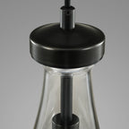 14 Inch Raindrop Glass Chandelier - Lacrima