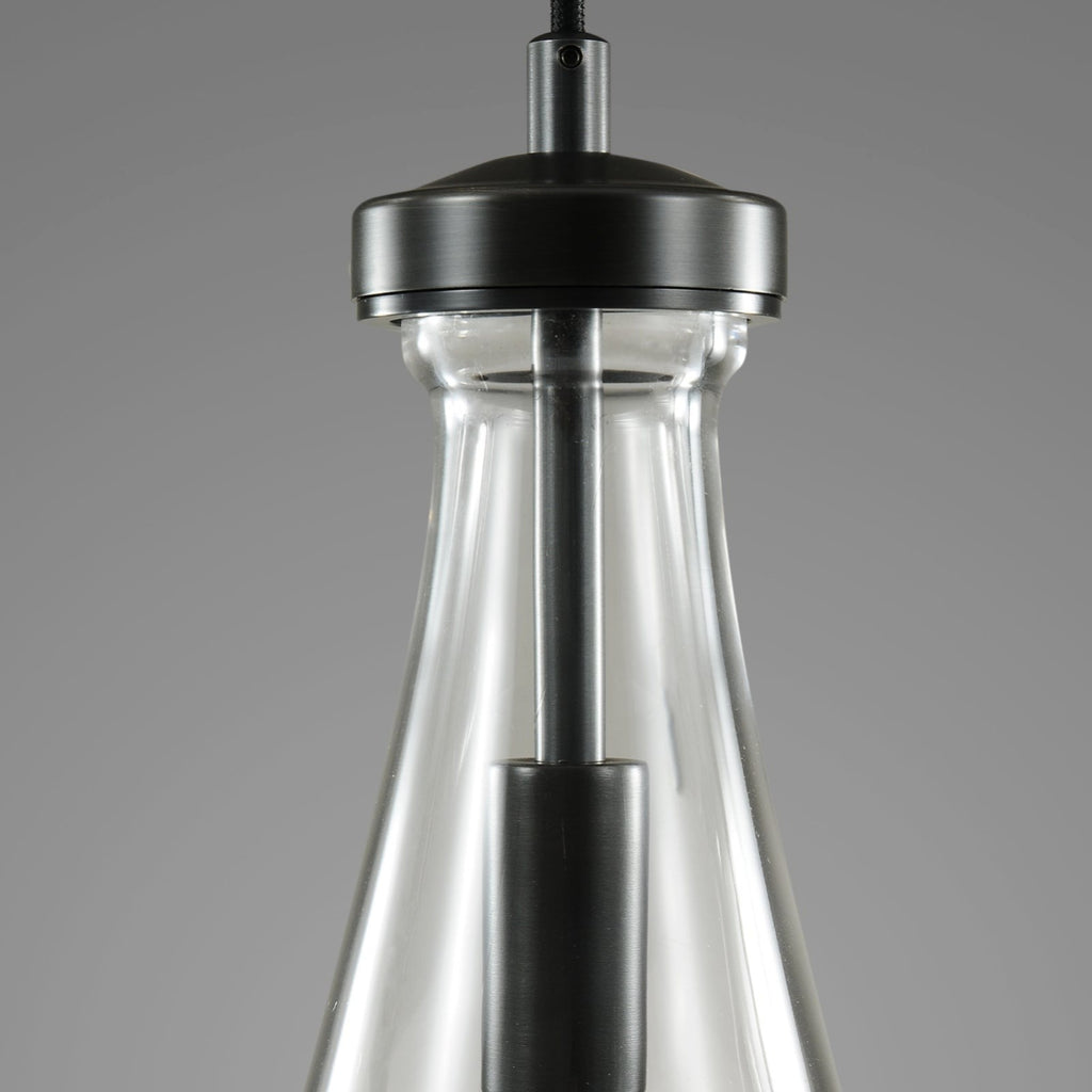 14 Inch Raindrop Glass Chandelier - Lacrima