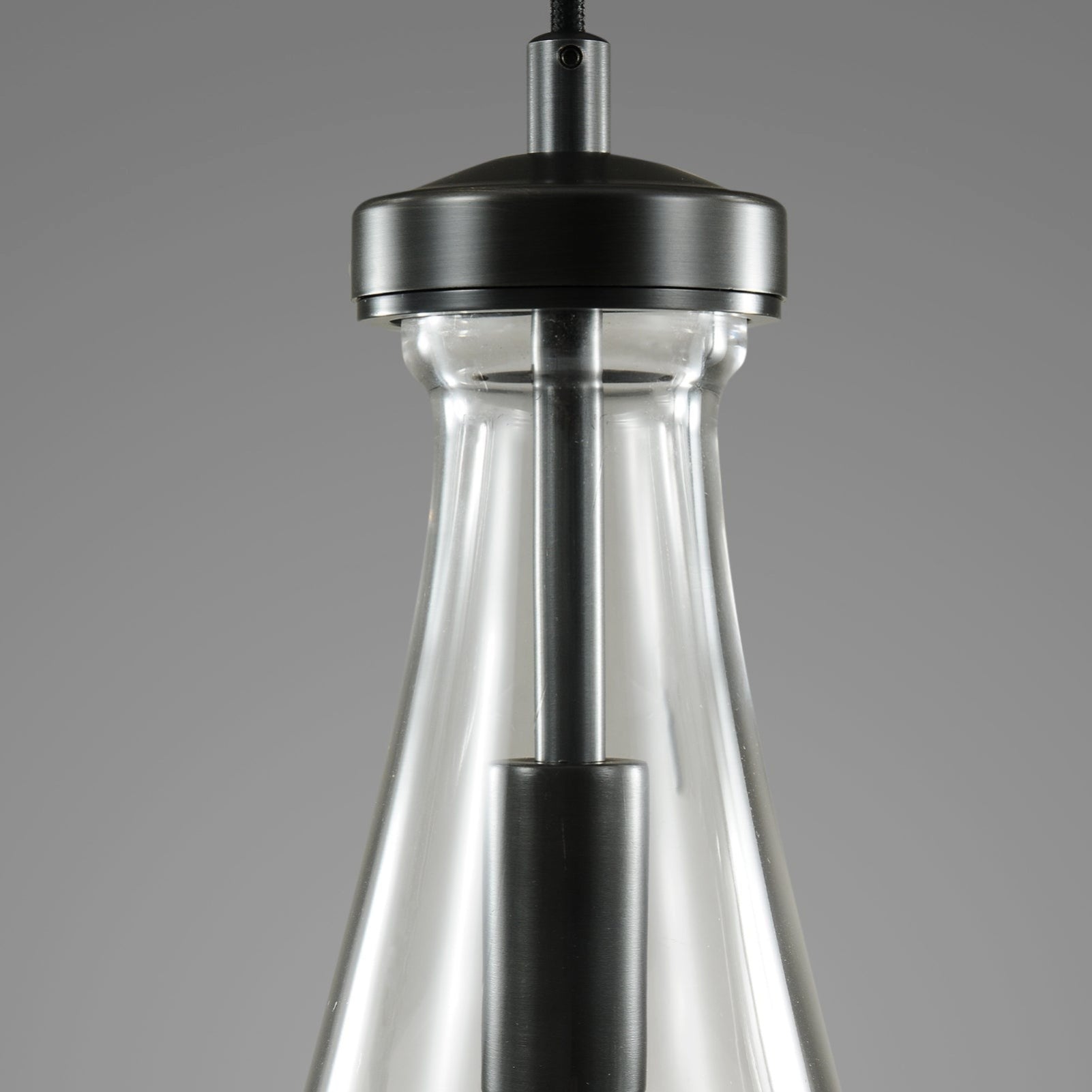 14 Inch Raindrop Glass Chandelier - Lacrima