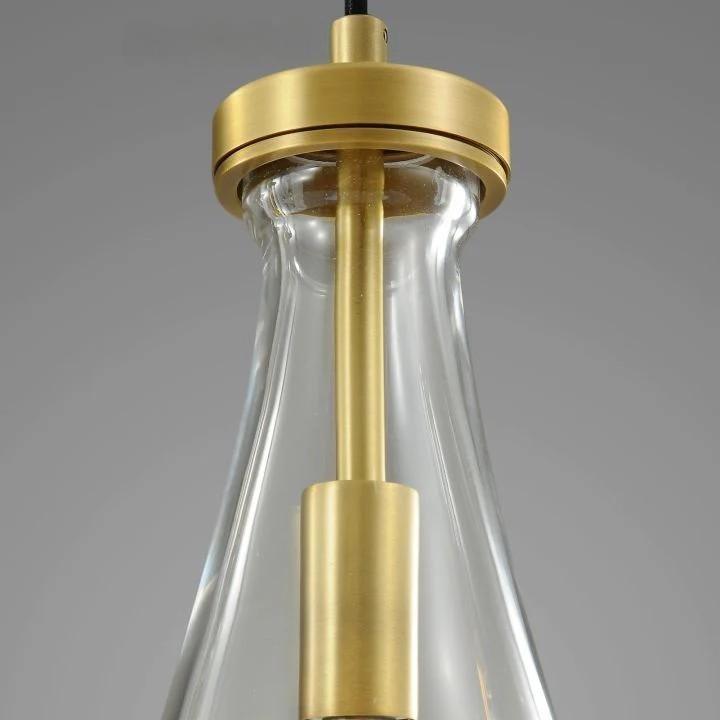 36 Inch Raindrop Glass Linear Cord Chandelier – Lachryma