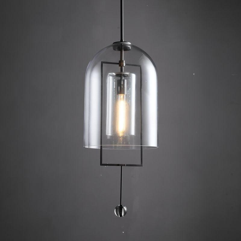 13 Inch Bell Glass Pendant Light - Fulcrum