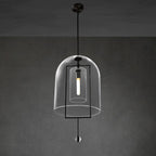 15 Inch Bell Glass Pendant Light - Fulcrum