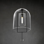 15 Inch Bell Glass Pendant Light - Fulcrum