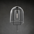15 Inch Bell Glass Pendant Light - Fulcrum
