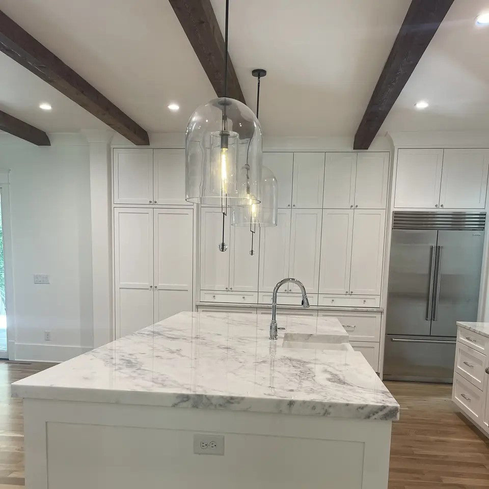 15 Inch Bell Glass Pendant Light - Fulcrum