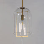 13 Inch Bell Glass Pendant Light - Fulcrum