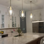 13 Inch Bell Glass Pendant Light - Fulcrum