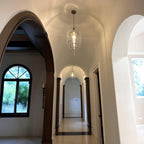 13 Inch Bell Glass Pendant Light - Fulcrum