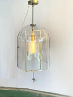 15 Inch Bell Glass Pendant Light - Fulcrum