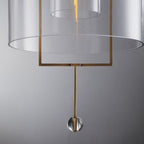 15 Inch Bell Glass Pendant Light - Fulcrum