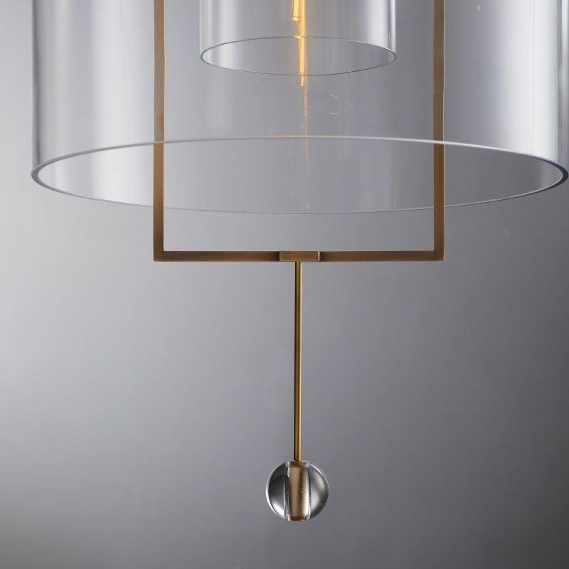 15 Inch Bell Glass Pendant Light - Fulcrum