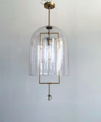 15 Inch Bell Glass Pendant Light - Fulcrum