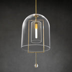15 Inch Bell Glass Pendant Light - Fulcrum