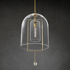 15 Inch Bell Glass Pendant Light - Fulcrum
