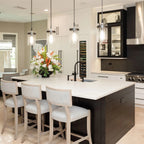 8 Inch Cylinder Glass Pendant Light - Ravelle