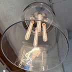 12 Inch Cylinder Glass Pendant Light - Ravelle