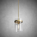 8 Inch Cylinder Glass Pendant Light - Ravelle
