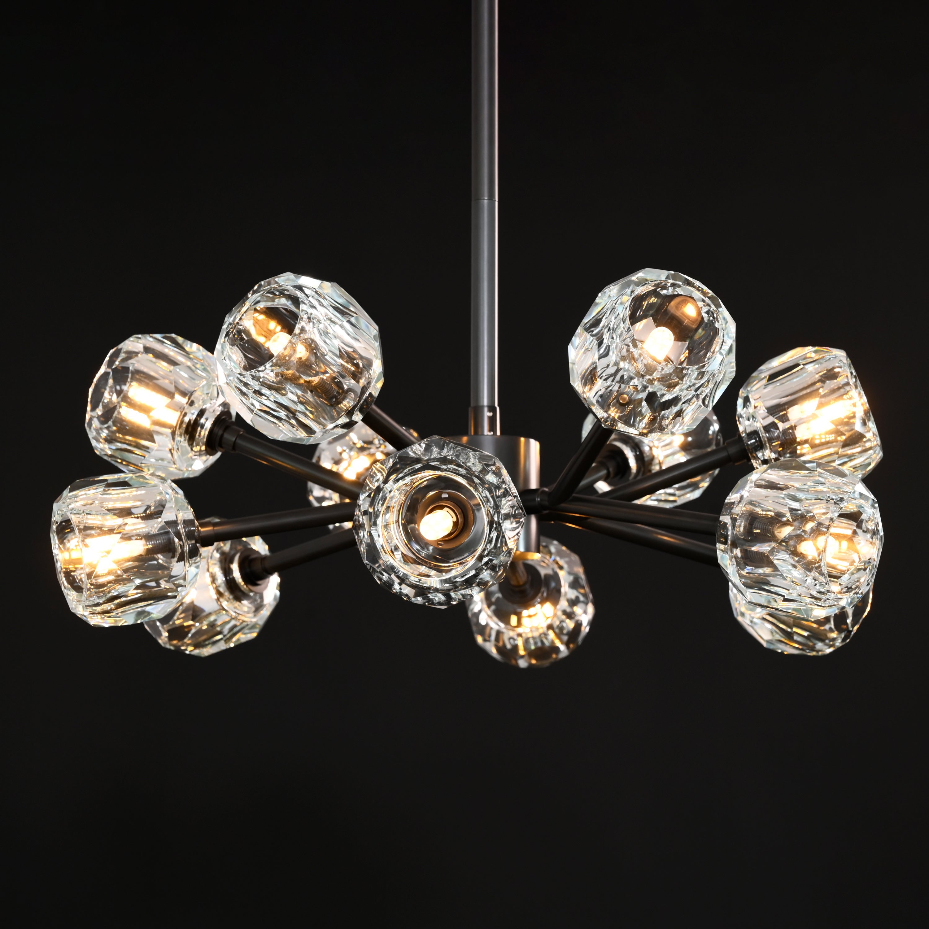 24 Inch Crystal Sputnik Sphere Chandelier – Boule
