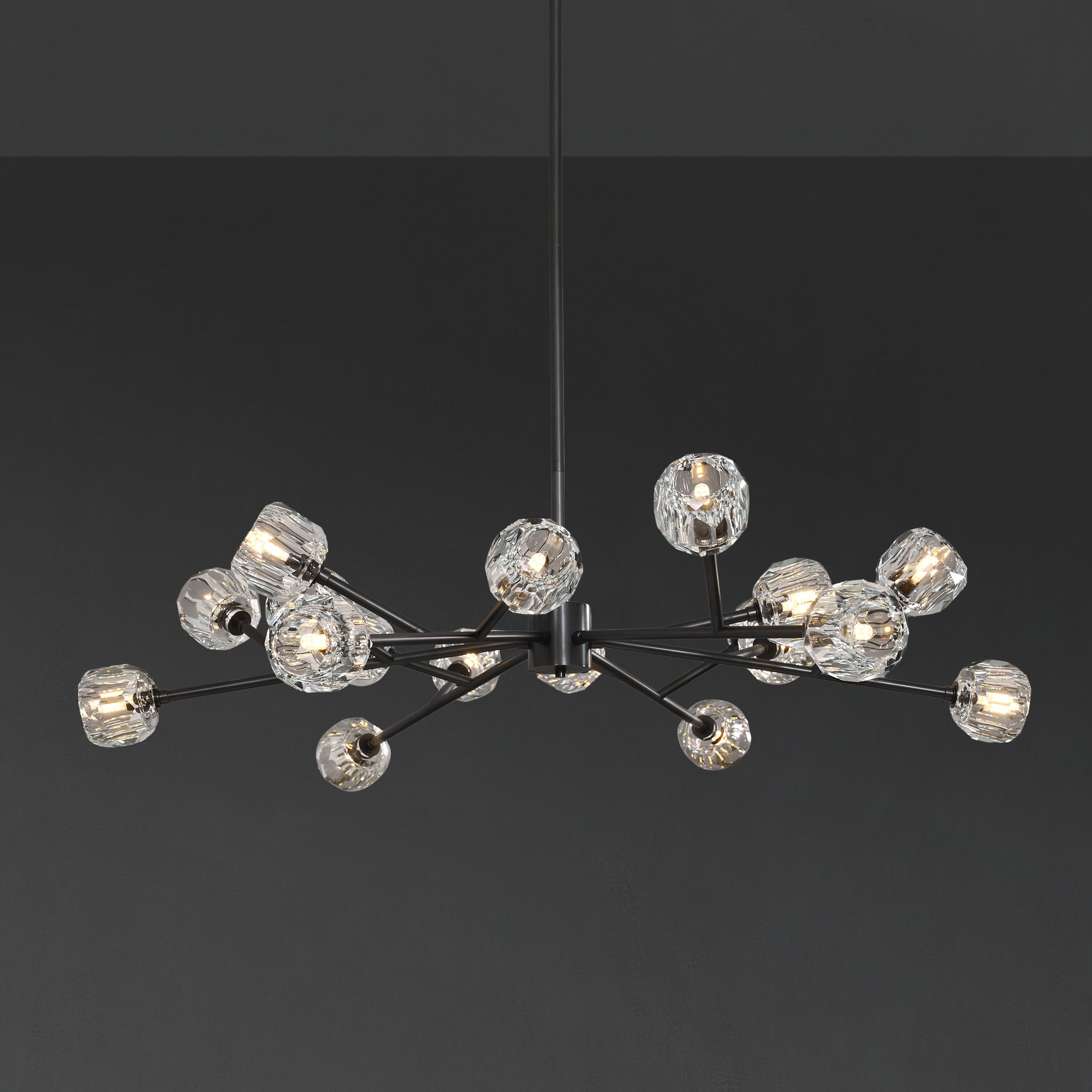 48 Inch Crystal Sputnik Sphere Chandelier – Boule
